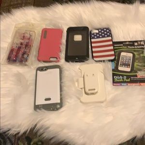6 iPhone 6 phone cases and free stick it dash pad